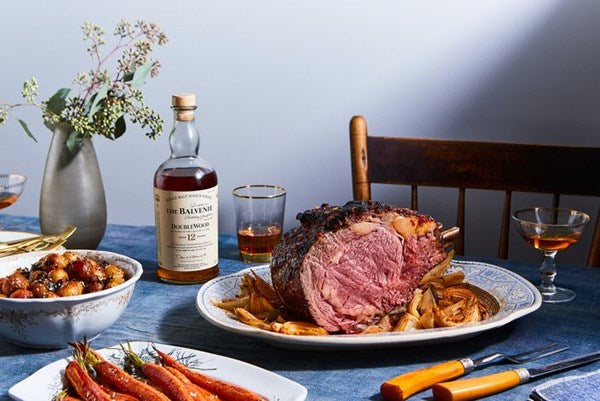 The Balvenie 12YO X Gochujang-Glazed Holiday Rib Roast