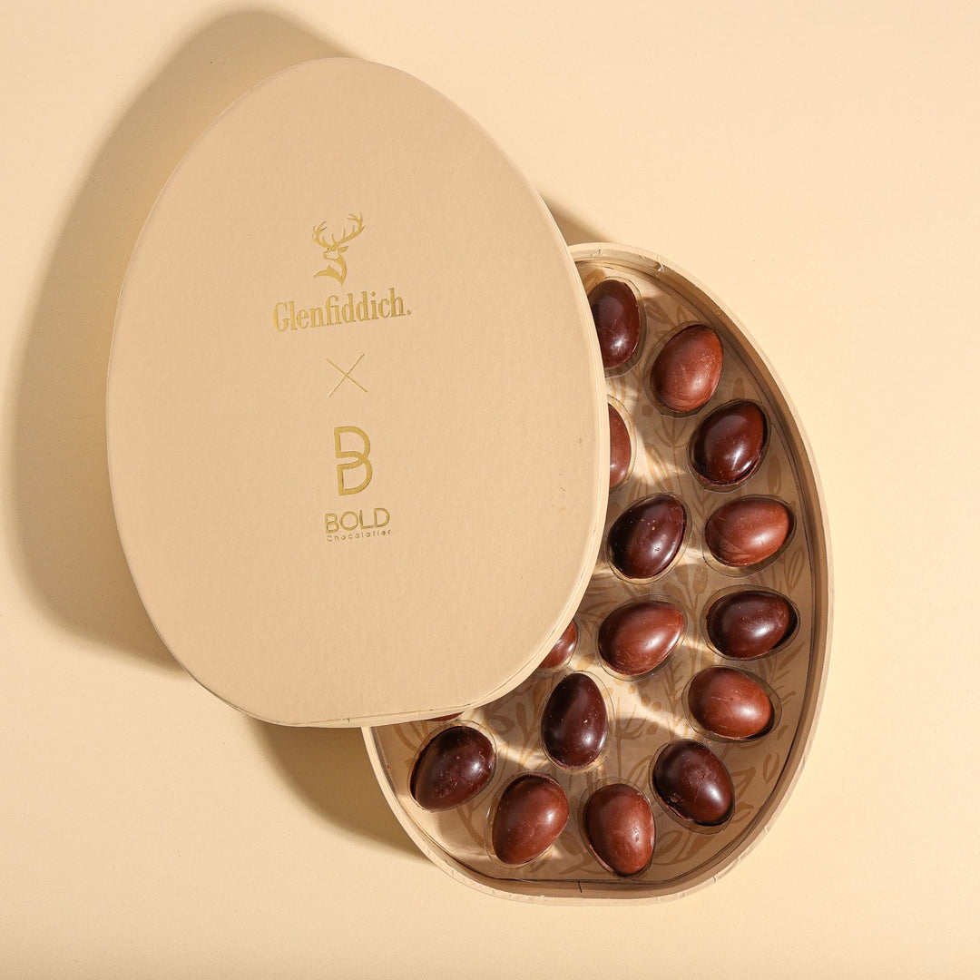 Easter Chocolate - Glenfiddich 15 x Infused Chocolate by Bold Chocolatier