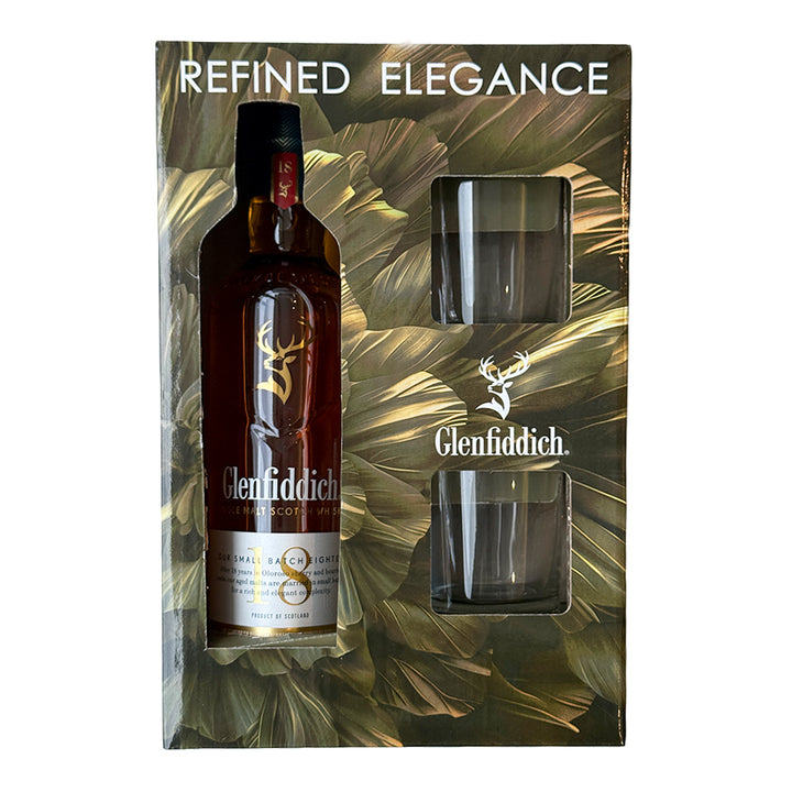 Glenfiddich 18 Years +  2 glasses