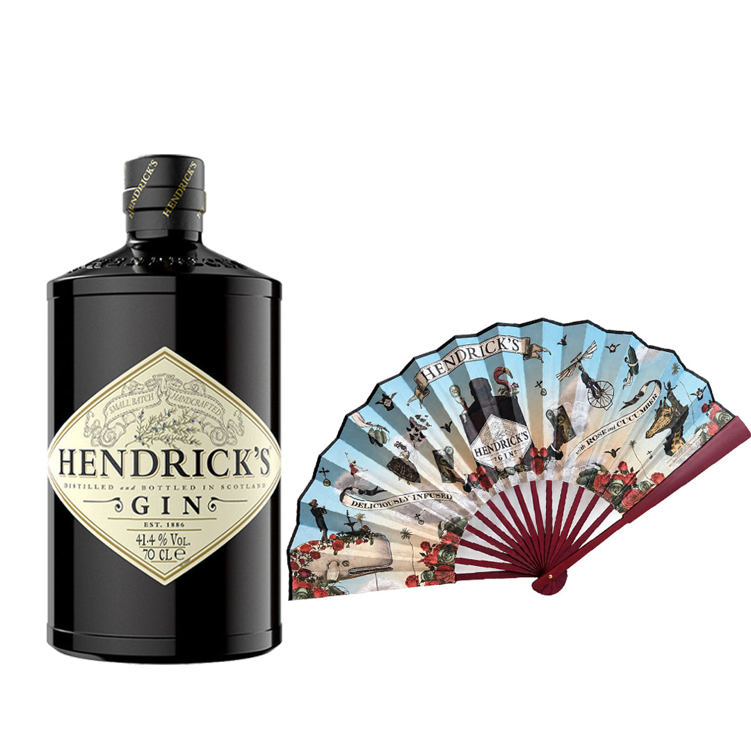 Hendrick's Gin + Handfan