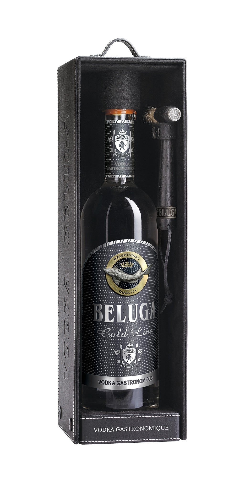 Beluga Gold Line Vodka 700ml in leather Gift Pack