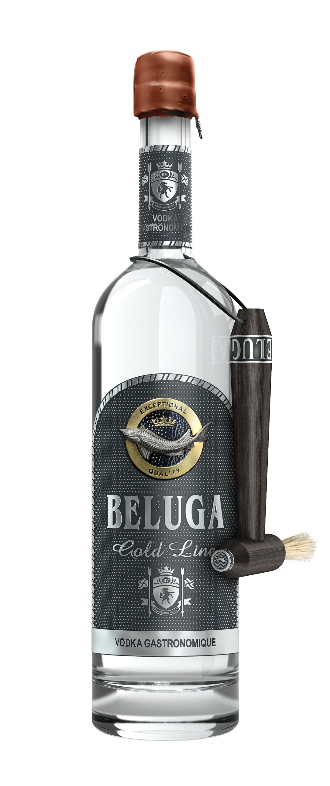Beluga Gold Line Vodka 700ml in leather Gift Pack