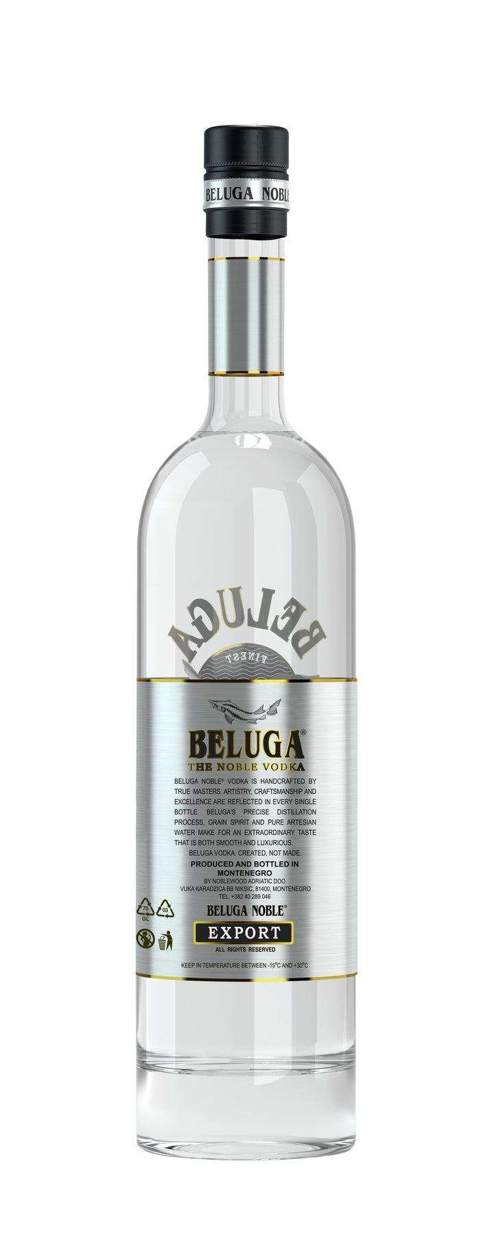 Beluga Noble Russian Vodka, 1.5 L - Alcohol Emporium