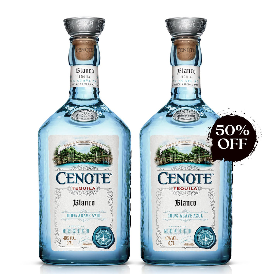 Cenote Blanco Duo Deal: Save 50% On Your Second Bottle.