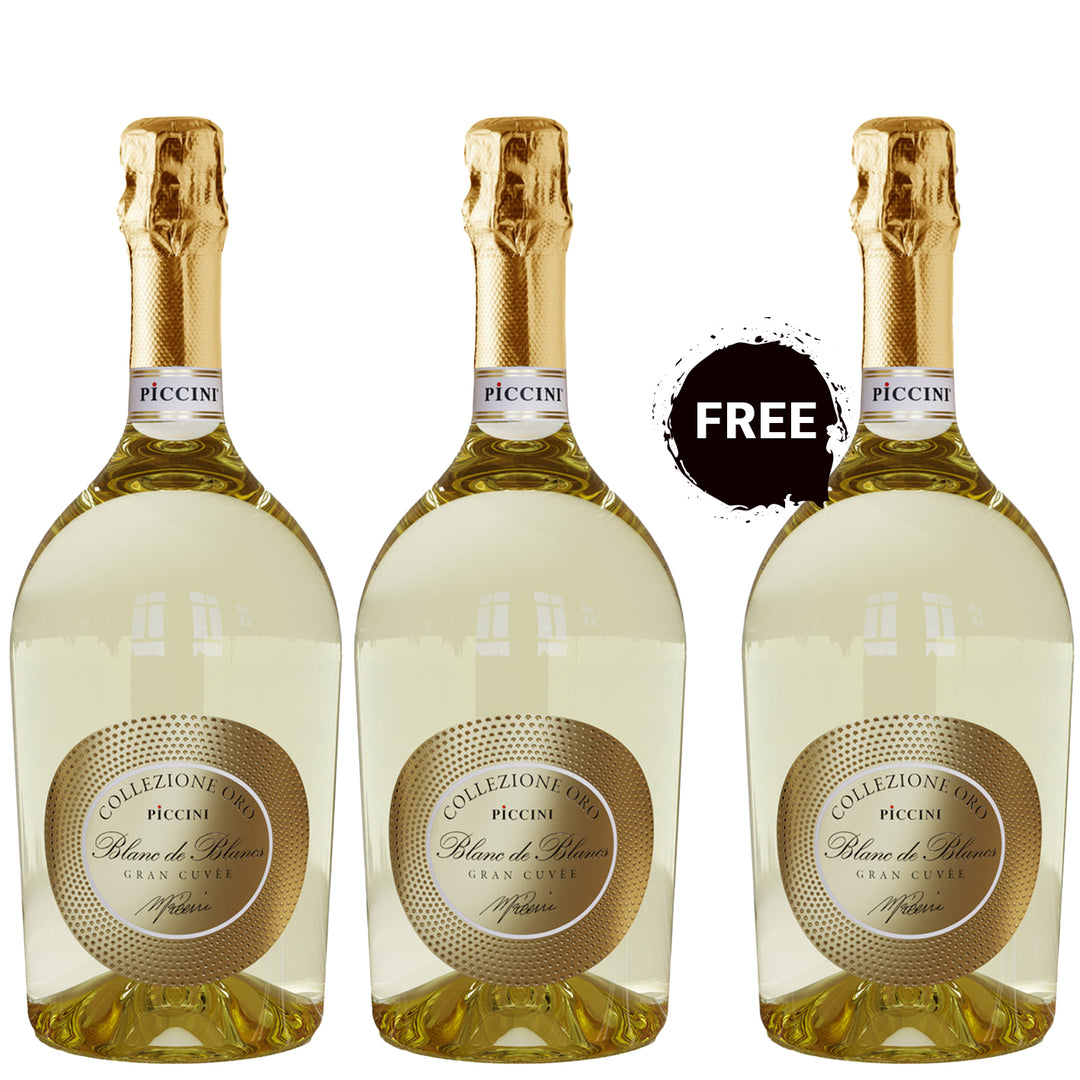 2+1  Piccini Collezione Oro Gran Cuvée Blanc de Blancs Extra Dry