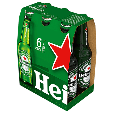 Heineken Pilsener Beer Pack Of 6